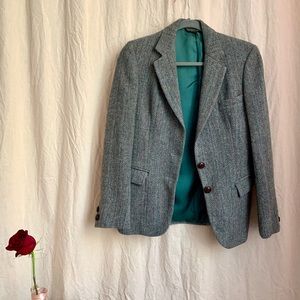 Vintage Harris Tweed Women’s Wool Blazer